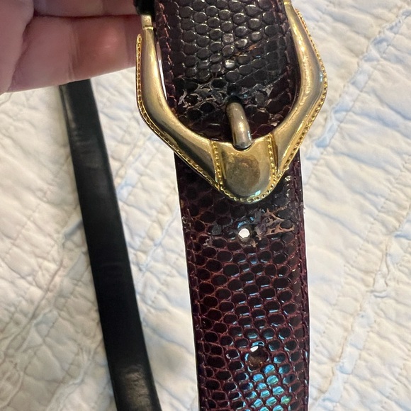 Genuine lizard belt Large/xLarge - Picture 6 of 11